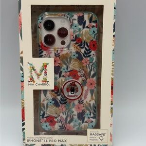 Mia Charro Floral Protective Case for iPhone 14 Pro Max - Multicolor